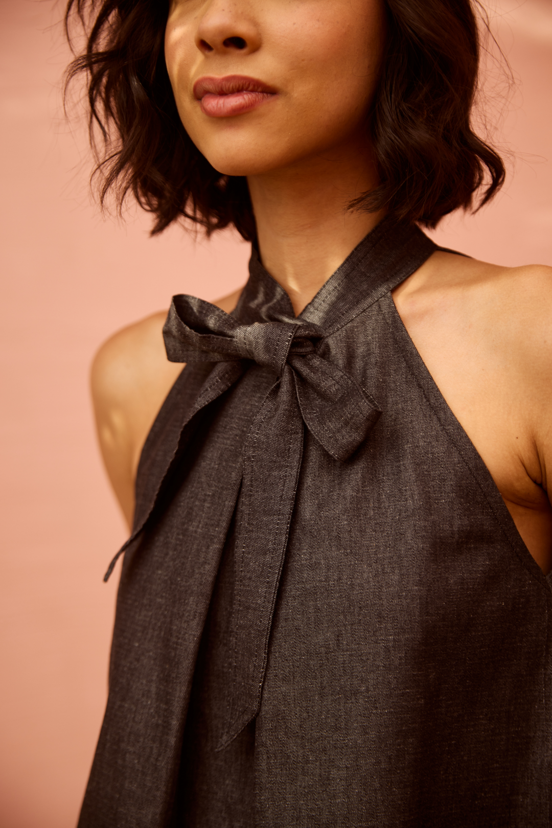 Nomad Denim Coord Set (Black)