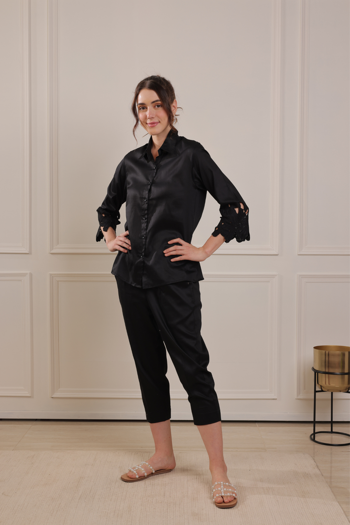 Romantic Coord Set (Black)