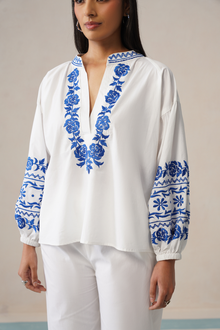 Indigo Garden Co-ord Set