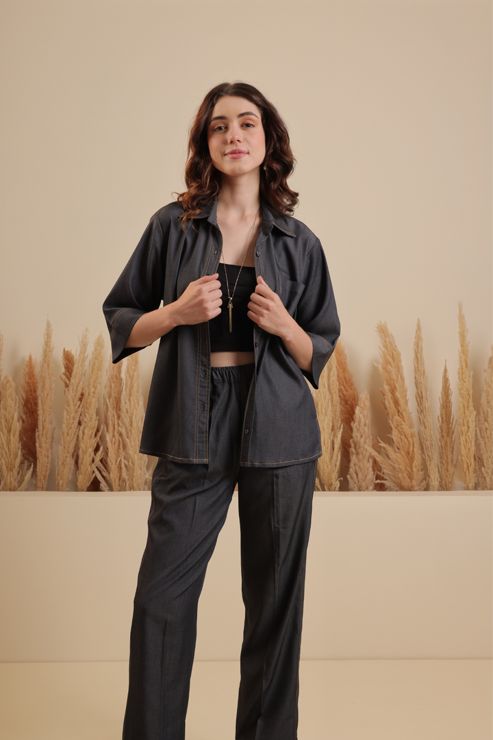 Sandra Coord Set (Charcoal)