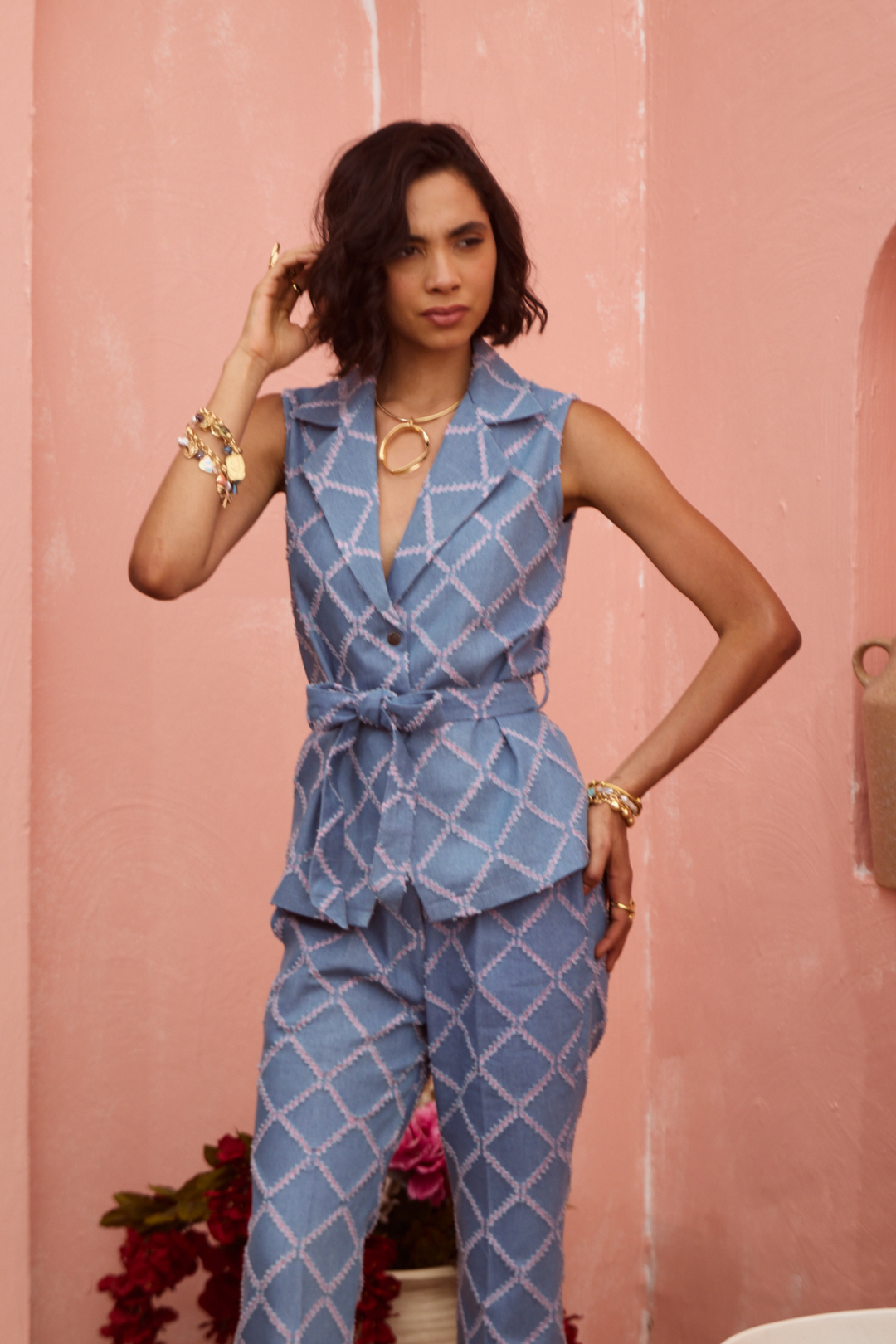 Denova Denim Coord Set