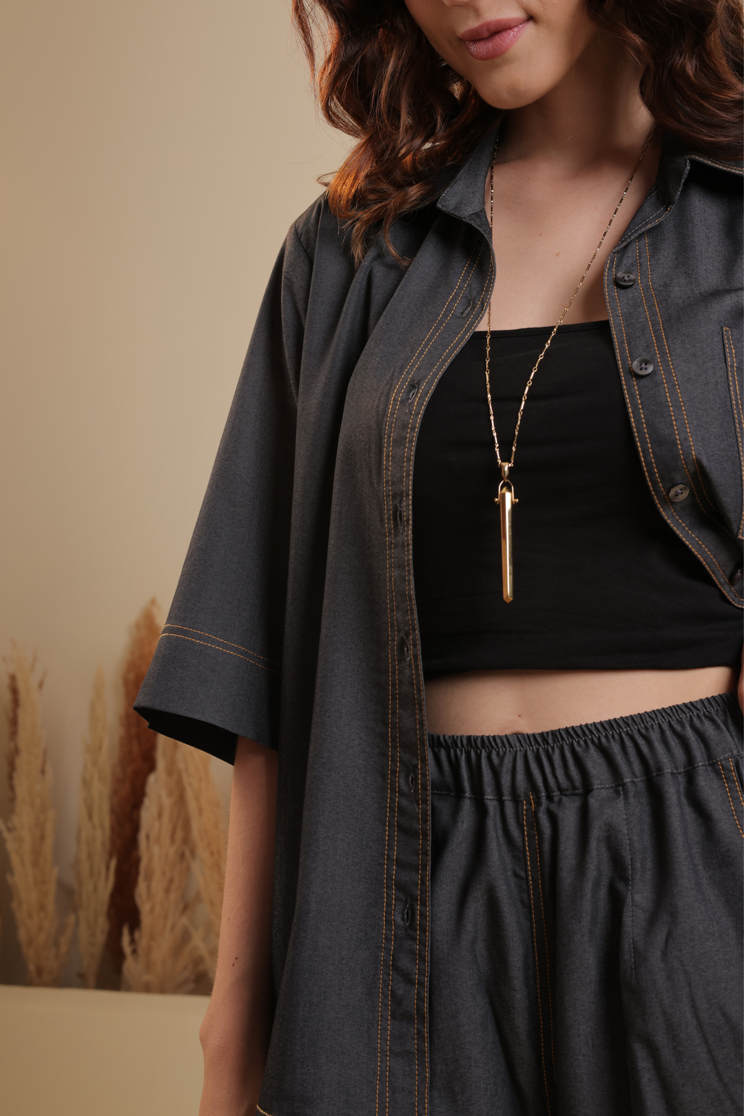 Sandra Coord Set (Charcoal)