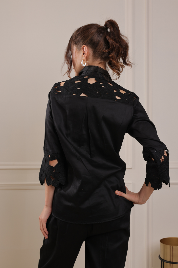 Romantic Coord Set (Black)