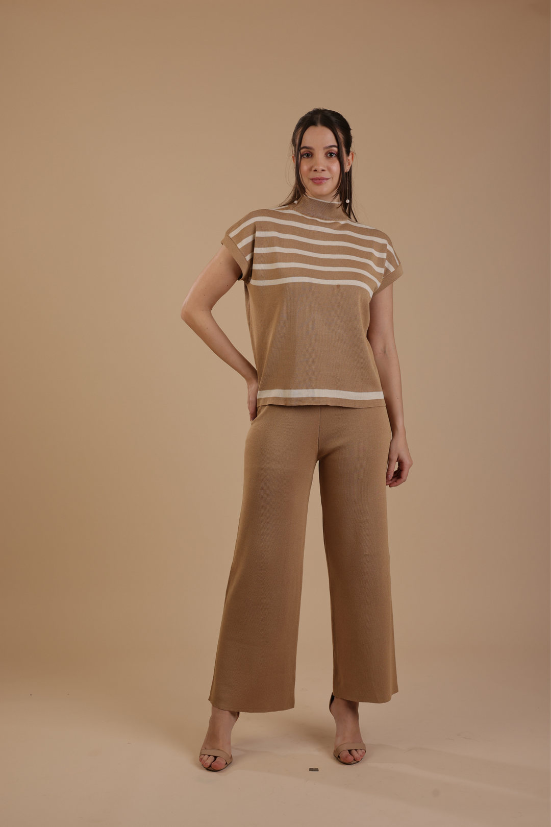 Torino Coord Set (Camel)