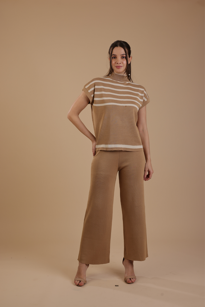 Torino Coord Set (Camel)