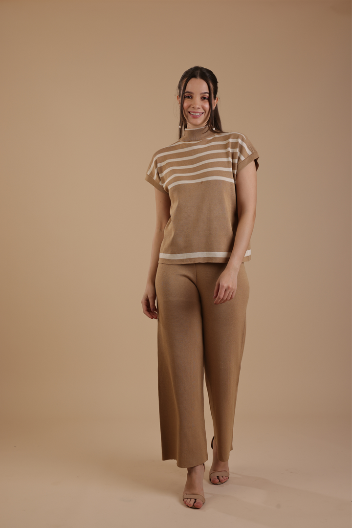 Torino Coord Set (Camel)