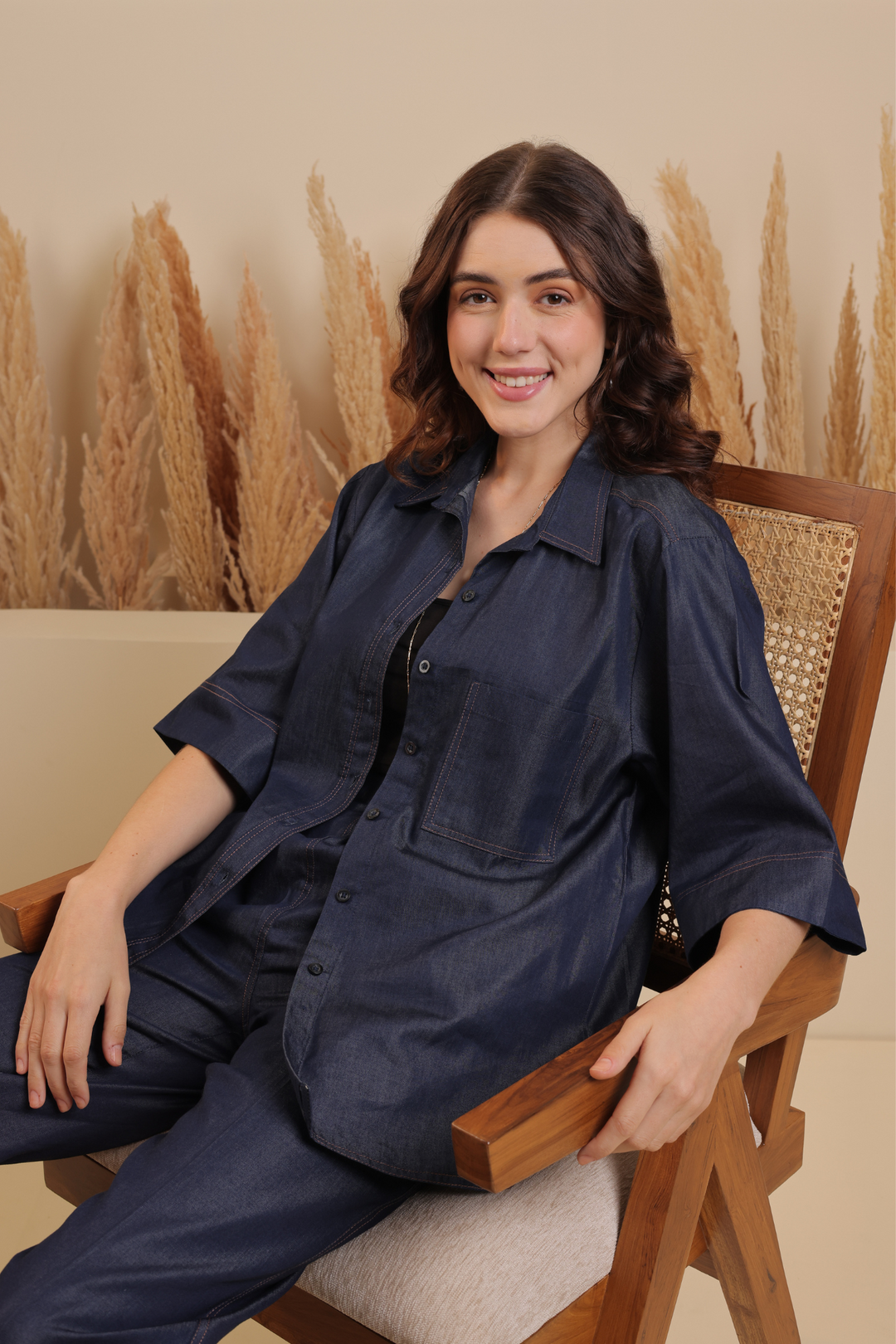 Sandra Coord Set (Indigo)