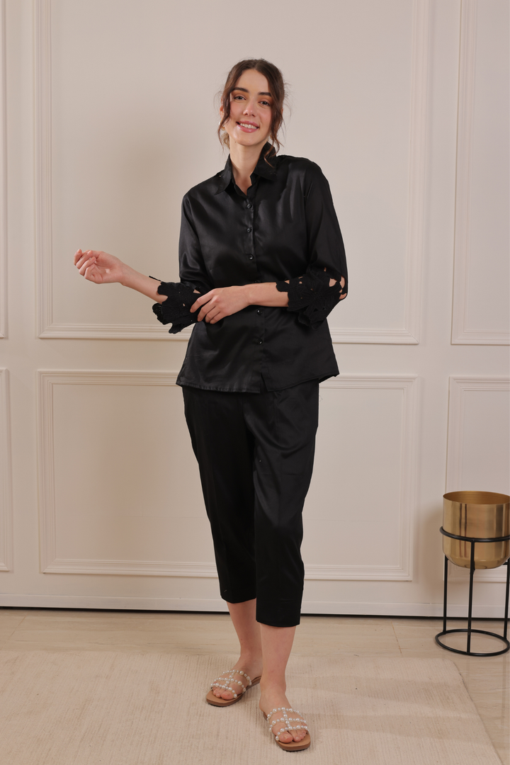 Romantic Coord Set (Black)