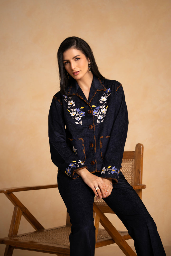 Midnight Bloom Co-ord Set