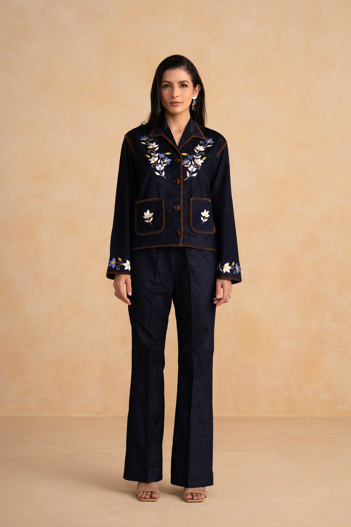 Midnight Bloom Co-ord Set