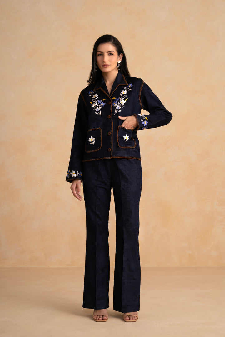 Midnight Bloom Co-ord Set