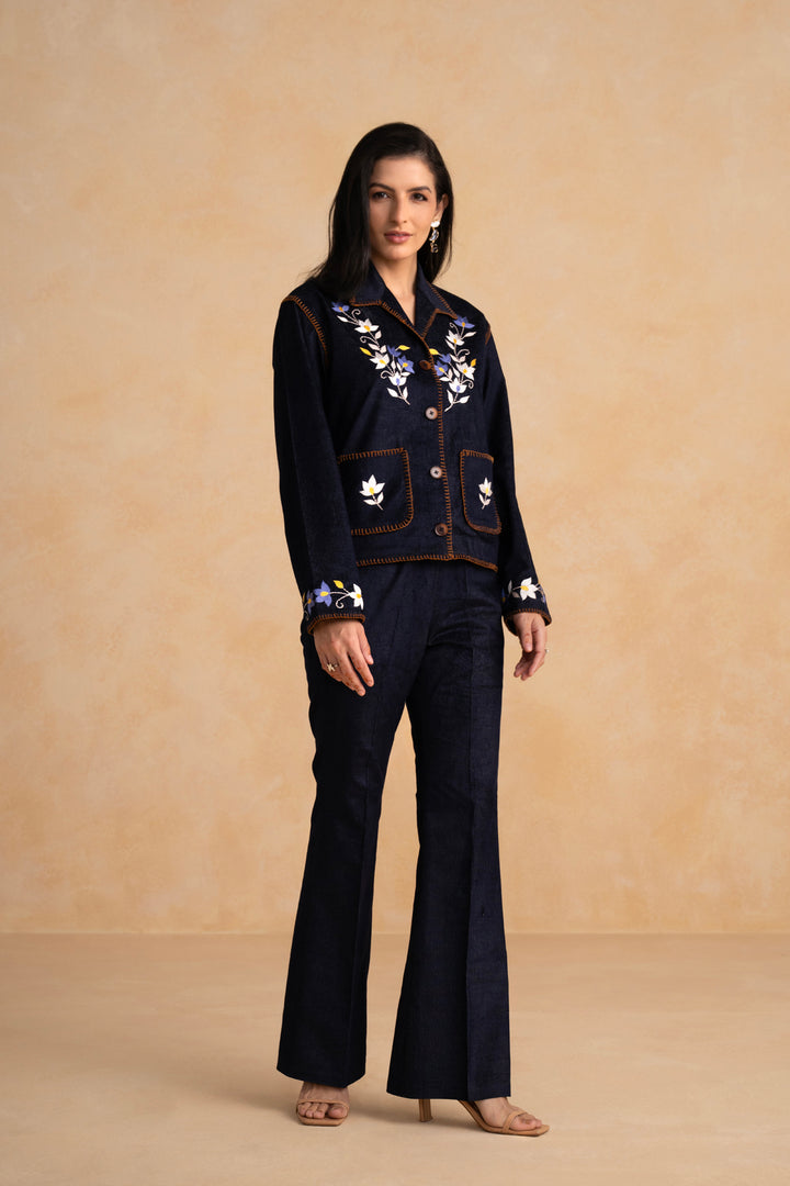 Midnight Bloom Co-ord Set