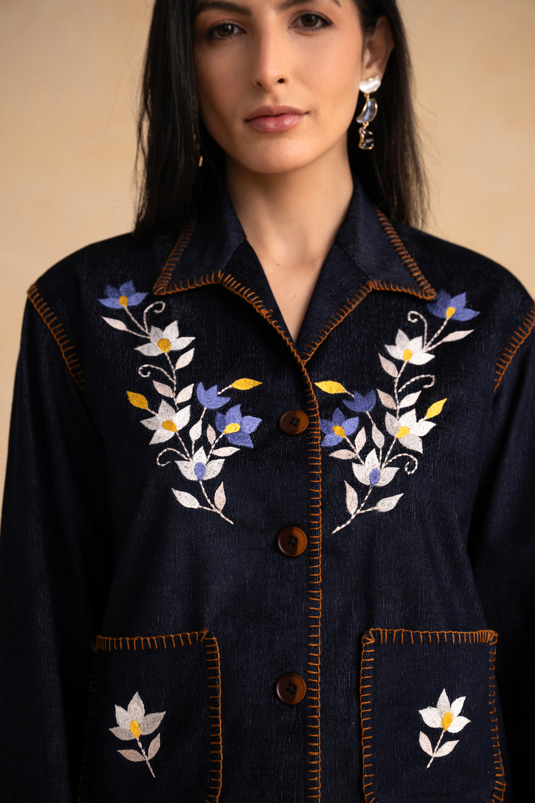 Midnight Bloom Co-ord Set