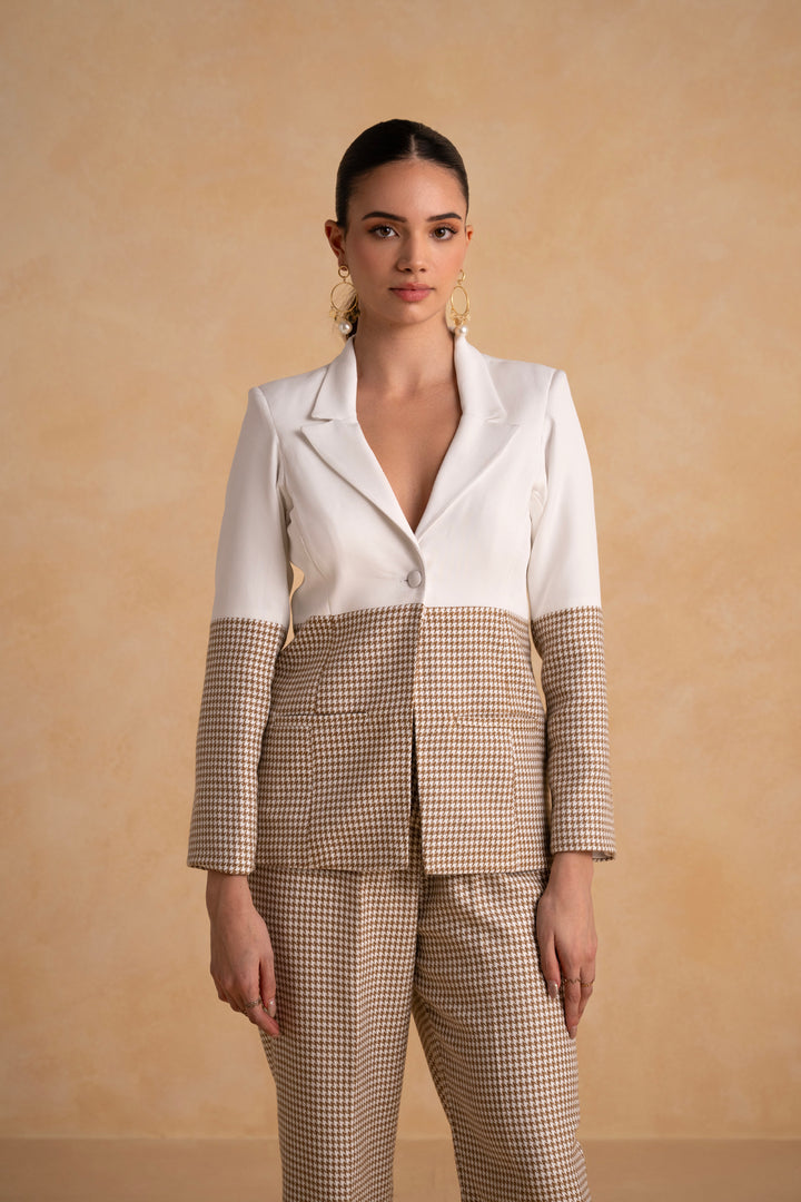 Silque Blazer Set