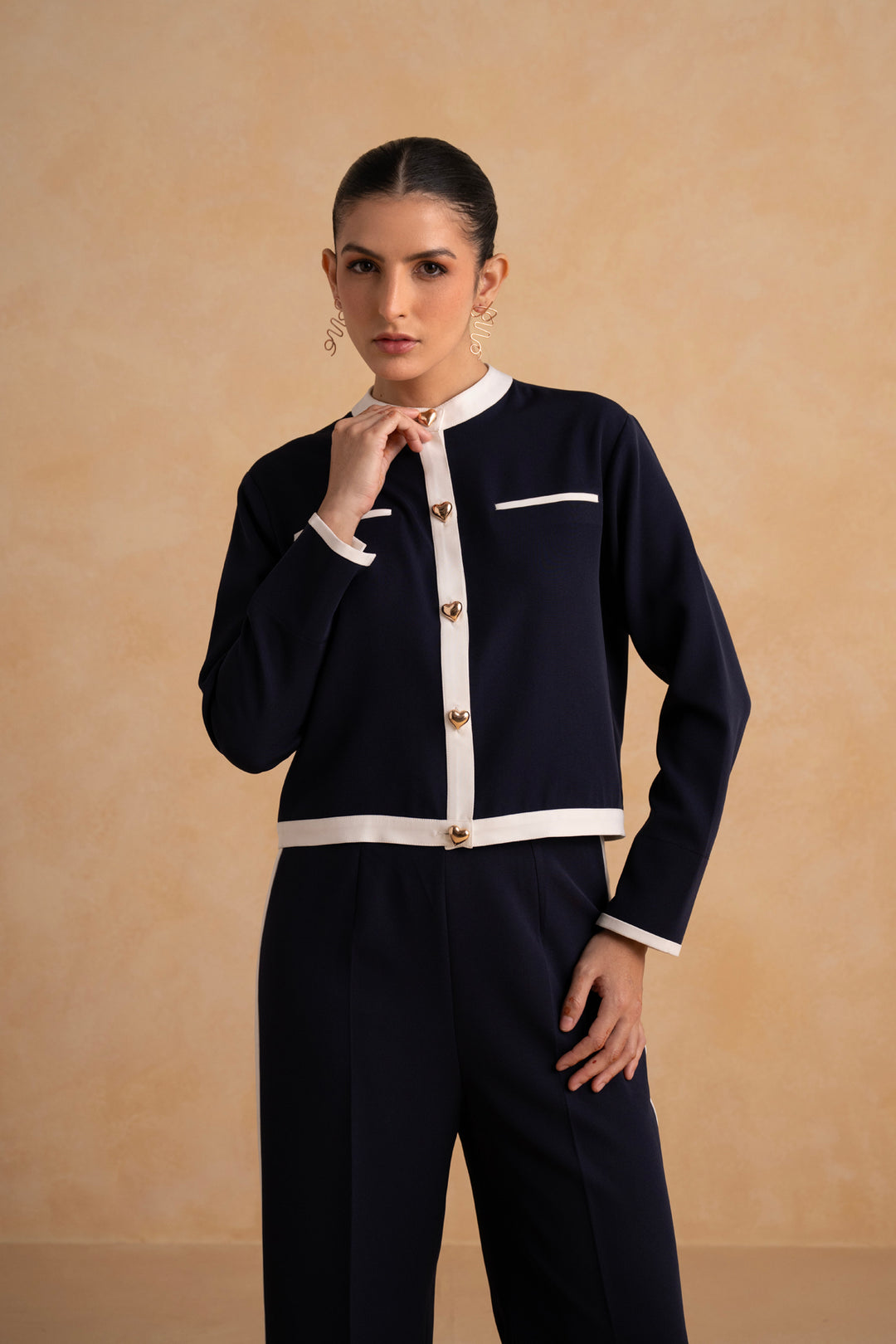 Bordeaux Coord Set (Full Sleeves)