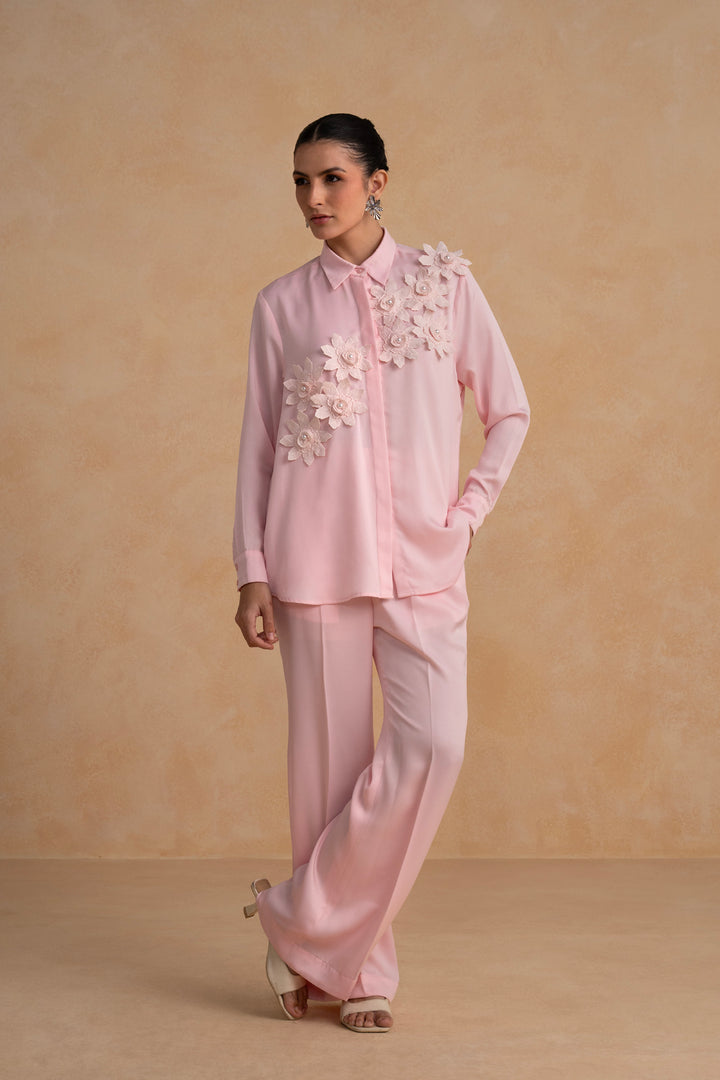 Lunara Co-ord Set (Blush Pink)