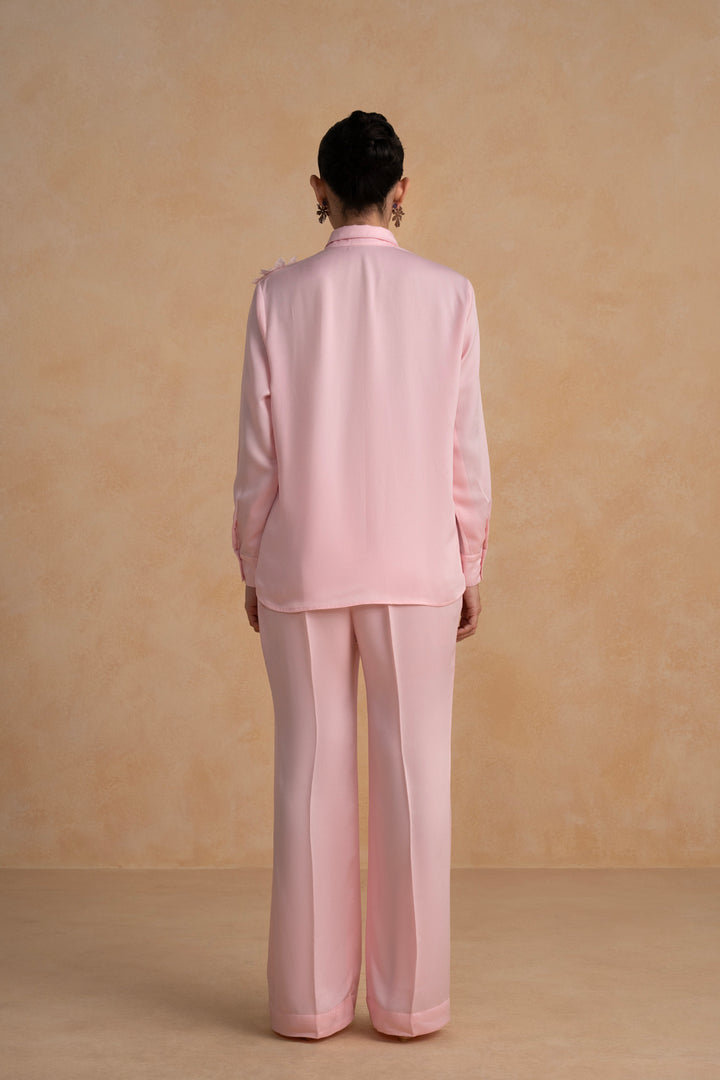 Lunara Co-ord Set (Blush Pink)