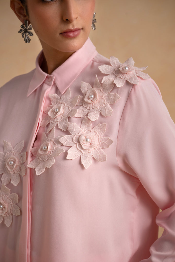 Lunara Co-ord Set (Blush Pink)