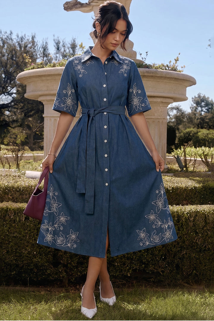 Elixie Dress (Blue)