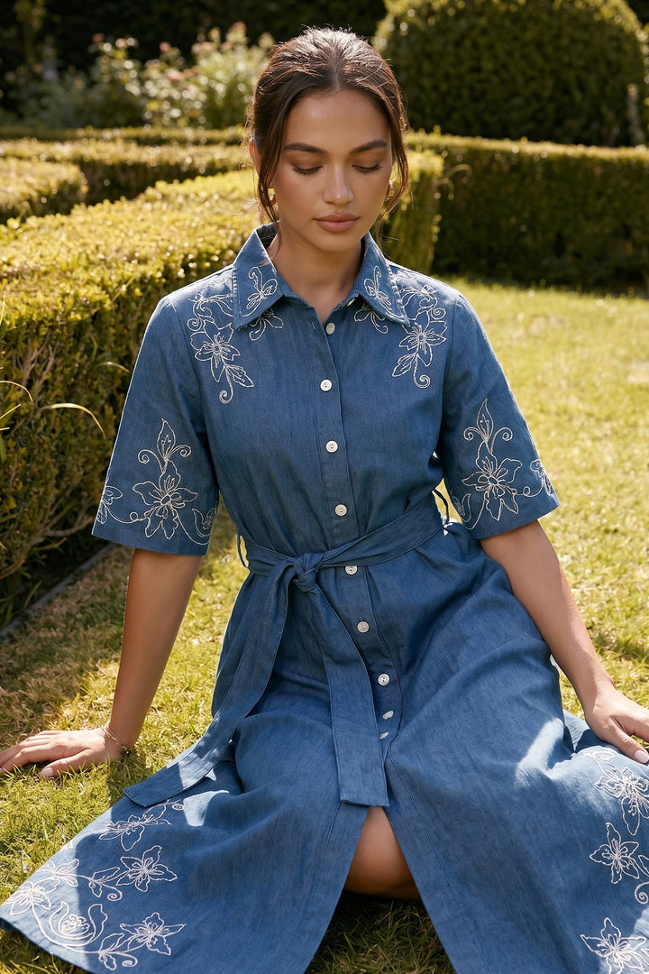 Elixie Dress (Blue)