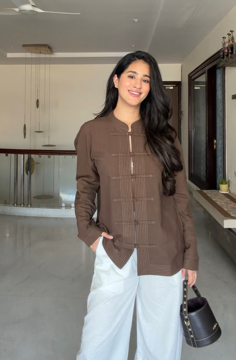The Taro Linen Co-ord Set (As Seen on Bhumika Dhingra)
