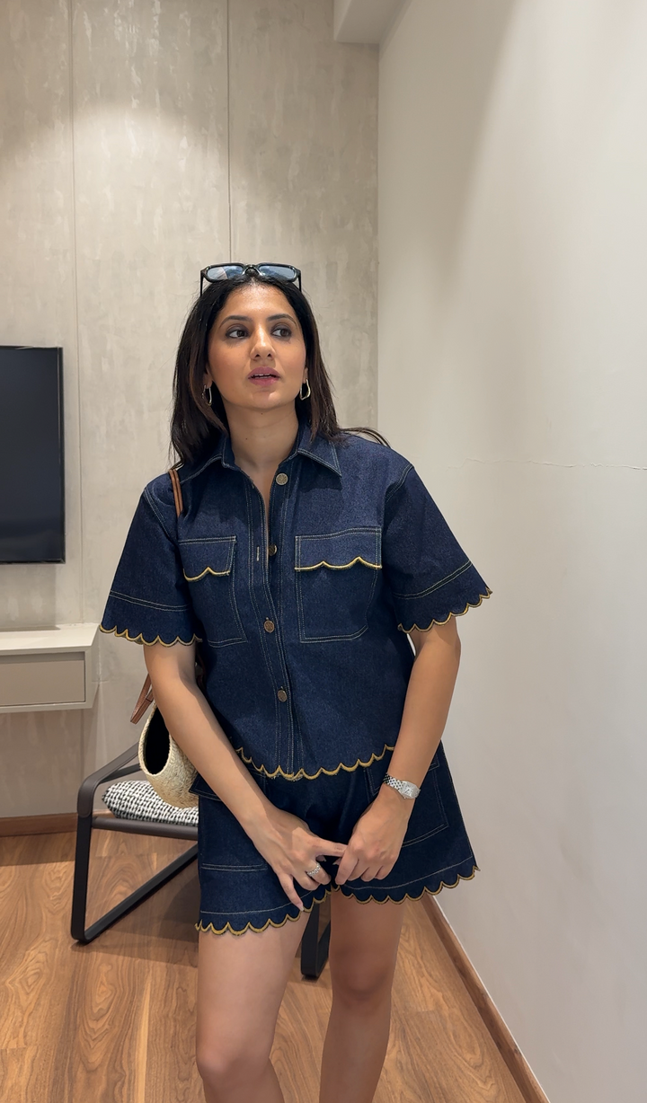 Gigi Denim Coord Set (As Seen on Vasundhra Sharma)