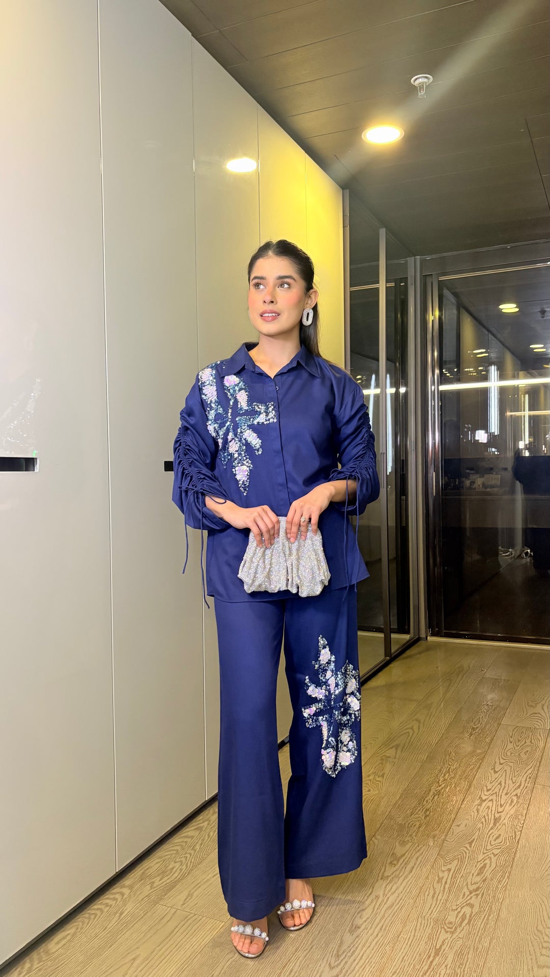 Midnight Rhapsody Co-ord Set (As Seen on Rhea Kalra)