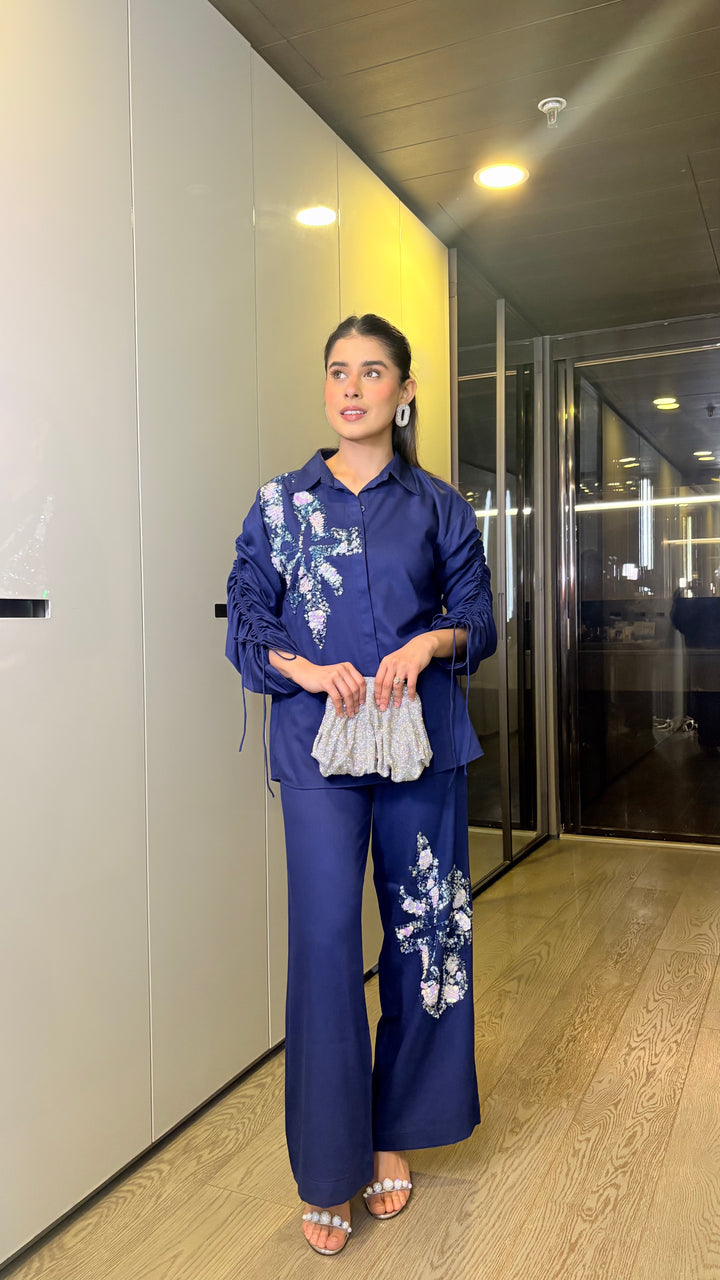 Midnight Rhapsody Co-ord Set (As Seen on Rhea Kalra)