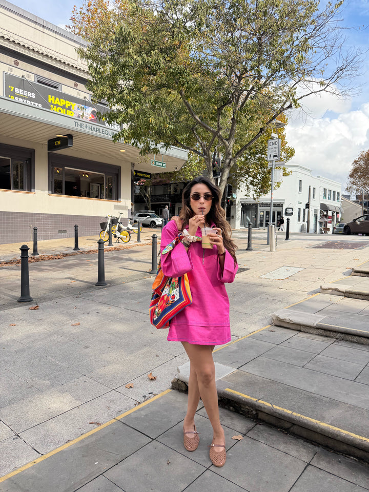 Jerry Denim Dress (As Seen on Ayesha Mehta)