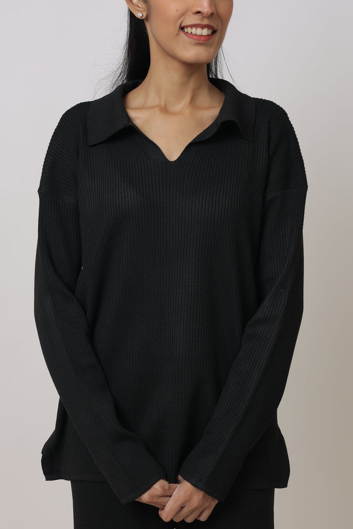 Edena Coord Set (Navy Blue)