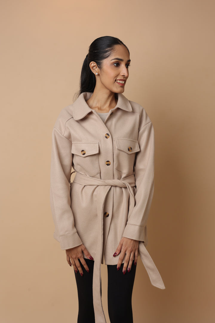 Luxevo Coat (Dark Brown)