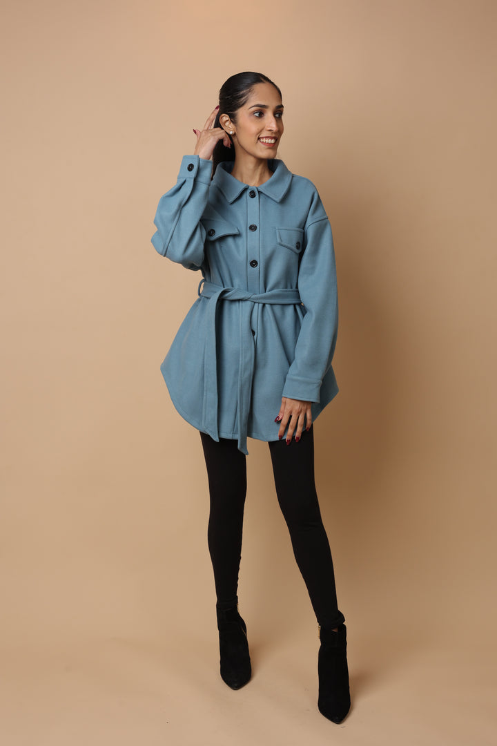 Luxevo Coat (Dark Brown)