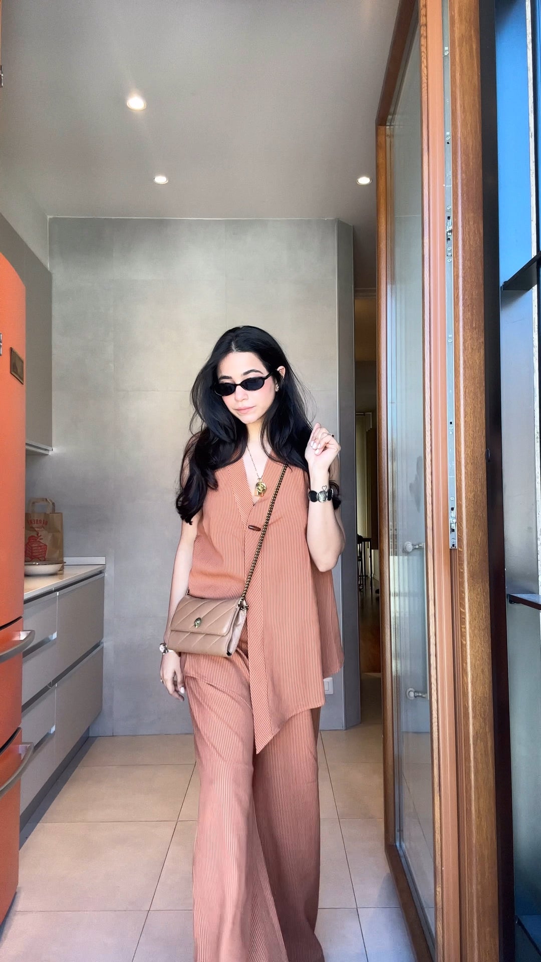 Sienna Pinstripe Co-ord Set (As seen on Ashween Sawhney)
