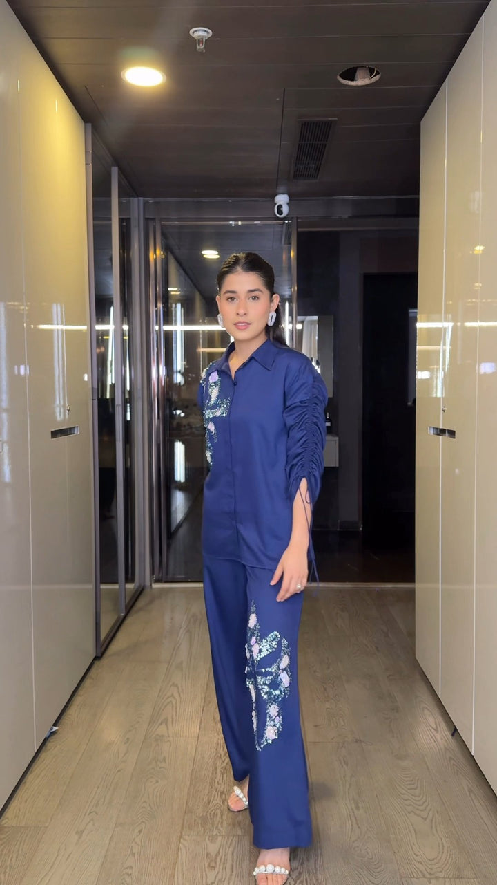 Midnight Rhapsody Co-ord Set (As Seen on Rhea Kalra)