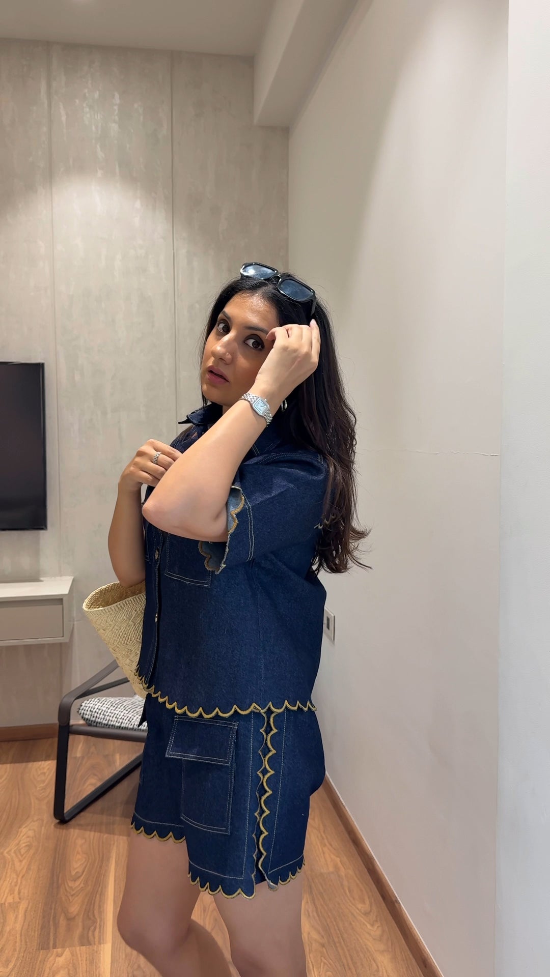 Gigi Denim Coord Set (As Seen on Vasundhra Sharma)