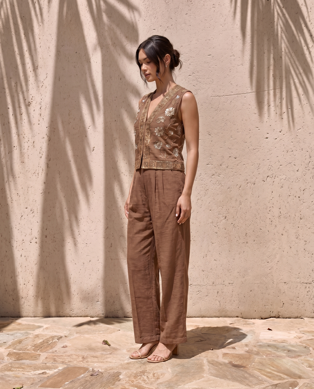 Tuscan Co-ord Set (Sienna Brown)