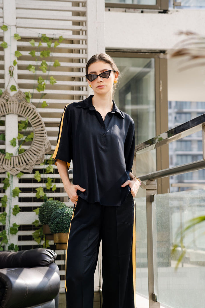 Nichole Loungewear Set (Black)