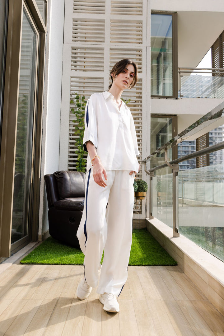 Nichole Loungewear Set (White)